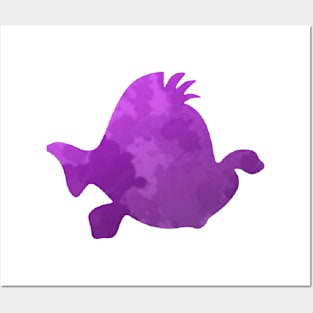 Fish Inspired Silhouette Posters and Art